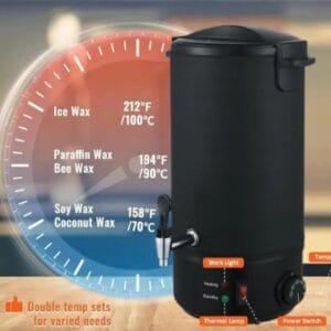 10 Liter Wax Melter With Tap