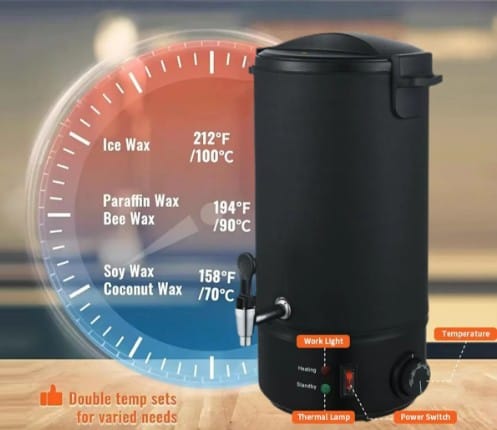 10 Liter Wax Melter With Tap - Image 2