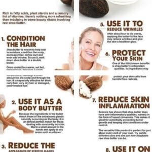 Shea Butter for Massage Candle and Cosmetics