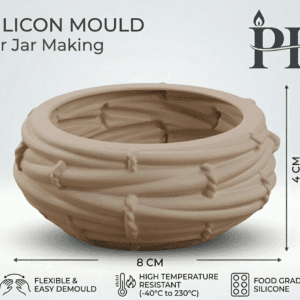 Silicon Mould for Concrete / Resin art | Nest Medium (CR049)