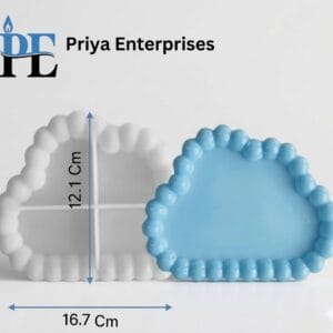 Silicon Mould for Concrete / Resin art | Cloud Bubble Coastee (CR038)