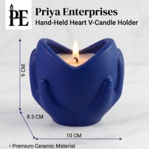 Silicon Mould for Concrete / Resin art | Holding Love jar (CR048)