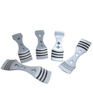 Steel Wick Holder I Bow-Tie Candle Wick Centering Tool (Set of 10 pcs)
