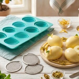 Silicon Mould I 8 cavity Lemon Shape